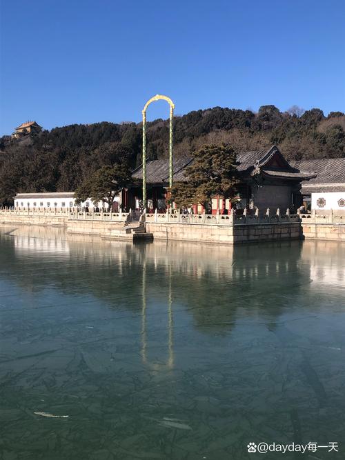 颐和园昆明湖惊涛拍岸，你说湖中的水鸟会不会晕哪？
