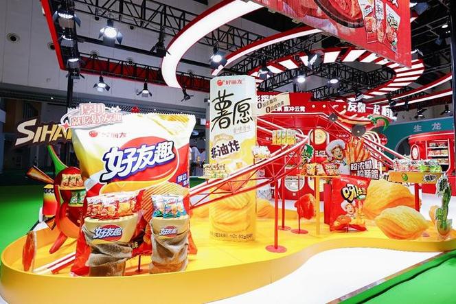 “友你一起 趣享美味”好丽友携创新产品亮相春糖节