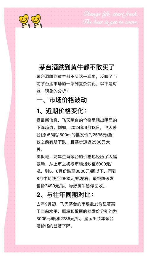 重磅！茅台陷入价格危机，蛇茅价格断崖式下跌