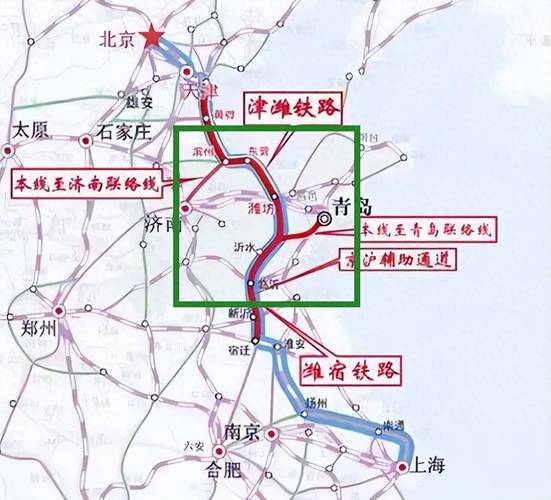京沪二线在山东境内的走势实在是太难看了！首先谈谈建设京沪二线