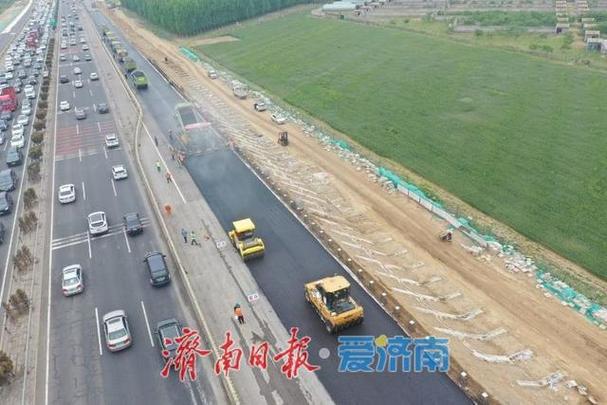 全国首条十二车道改扩建高速公路加速推进