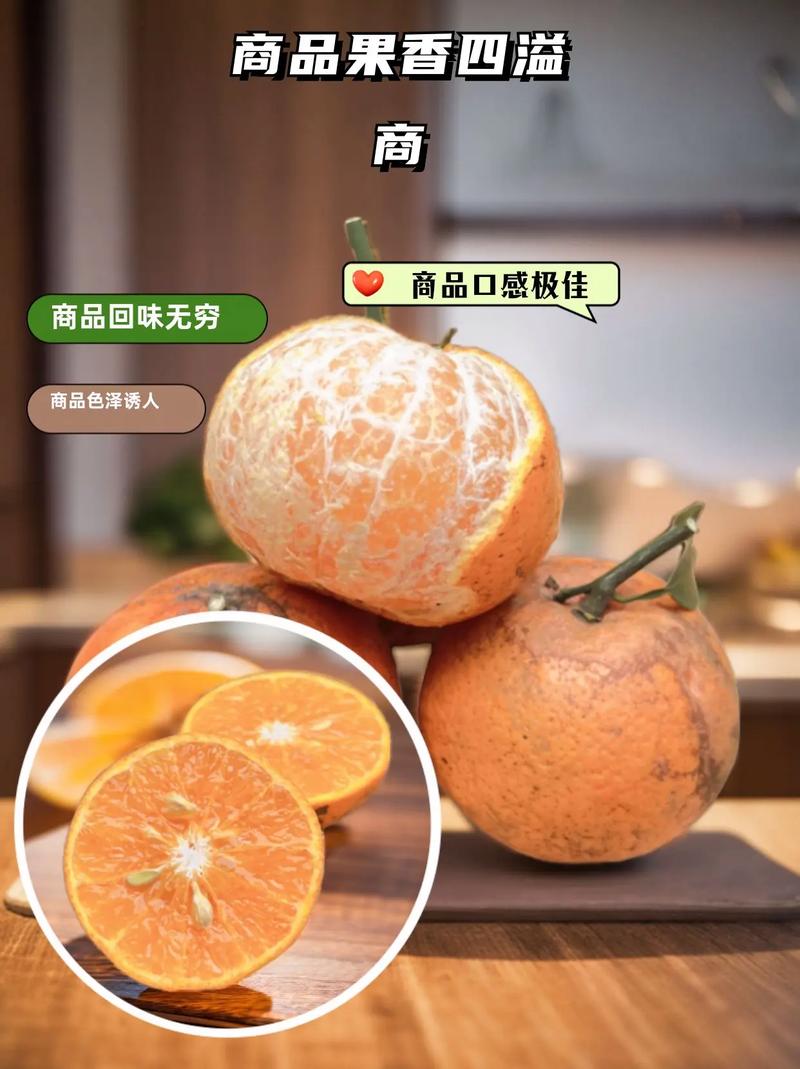 潮汕潮柑，甘而淡香，肉肥而少核，皮厚而味美｜风味原产地
