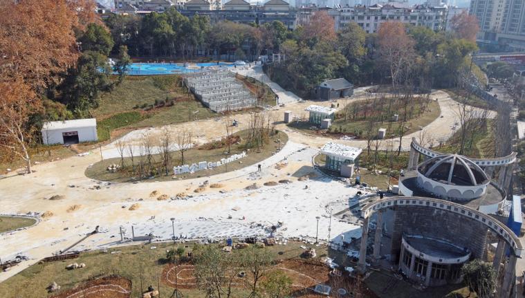 甘棠公园改造工程的一处败笔