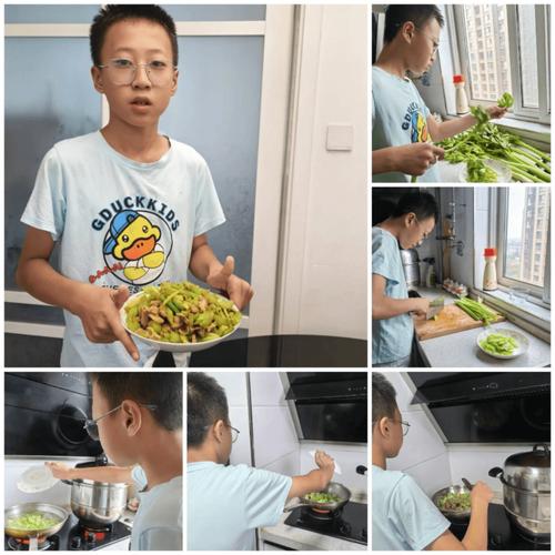 初二“小孩哥”野炊掌勺大秀厨艺 四年前开始学做家常菜
