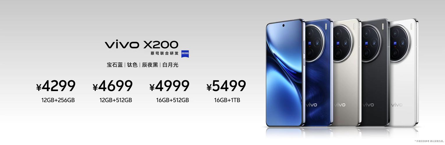 vivo X200系列发布 搭载汇顶科技超声波指纹方案等