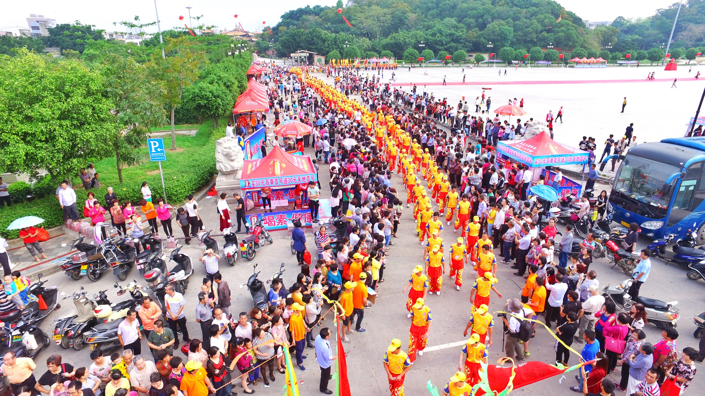 第三届海丰妈祖巡游，海陆丰不愧是盛产美女的地方 妈祖 海丰